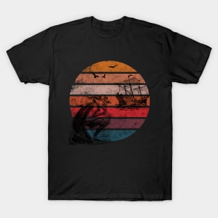 Evil Monster at Sea T-Shirt